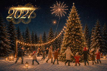 ВСТРЕЧА НОВОГО ГОДА 2027 - ВРЕМЯ БЫТЬ ВМЕСТЕ 
